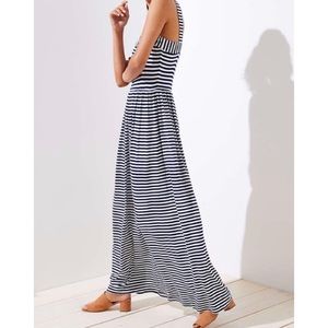 Loft Striped Strappy Maxi NWT size M